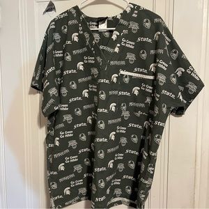 DUDZ Michigan state scrub/uniform L